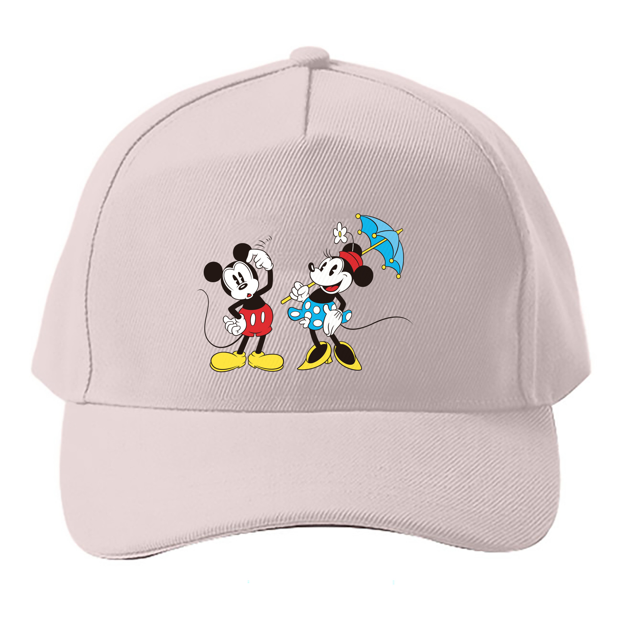 （画像用） ミッキーマウス Mickey Mouse ベースボールキャップ 綿100％ 男女兼用 帽子 スポーツ